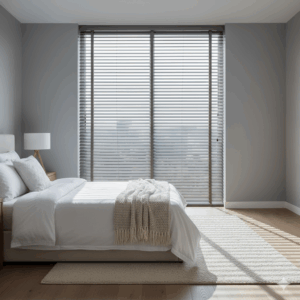 persianas de madera recamara